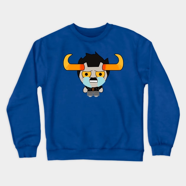 The Binding of Homestuck Taurus Crewneck Sweatshirt by Blackmoonrose13